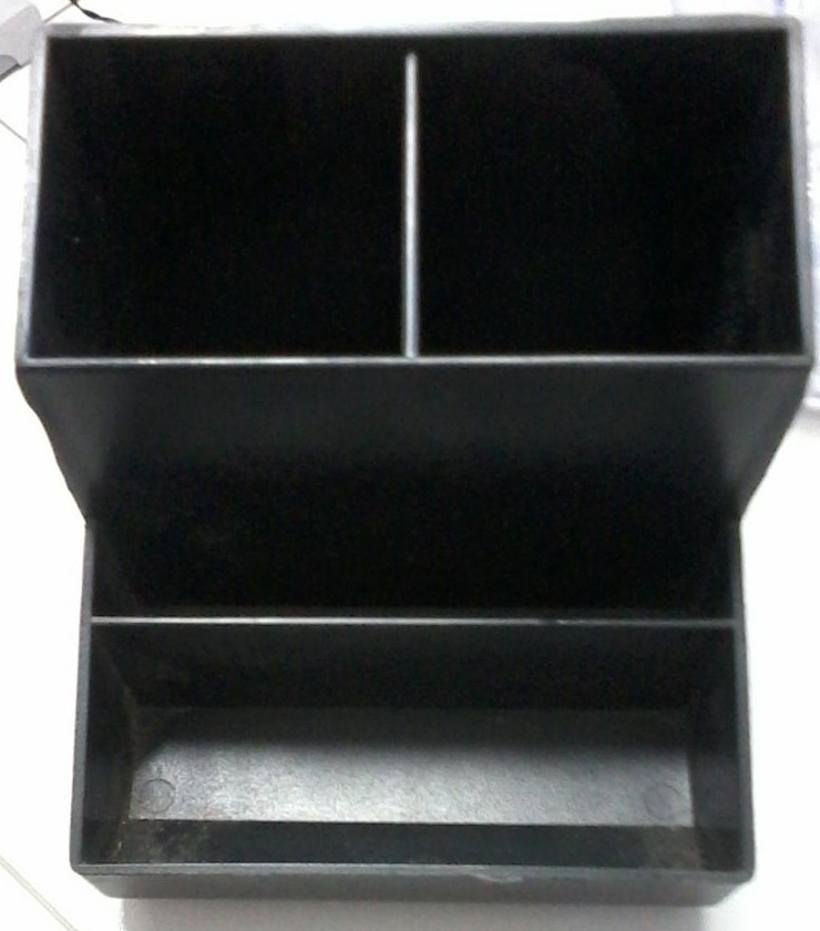 PORTA LAPIS/CLIPS/ LEMB. PRETO